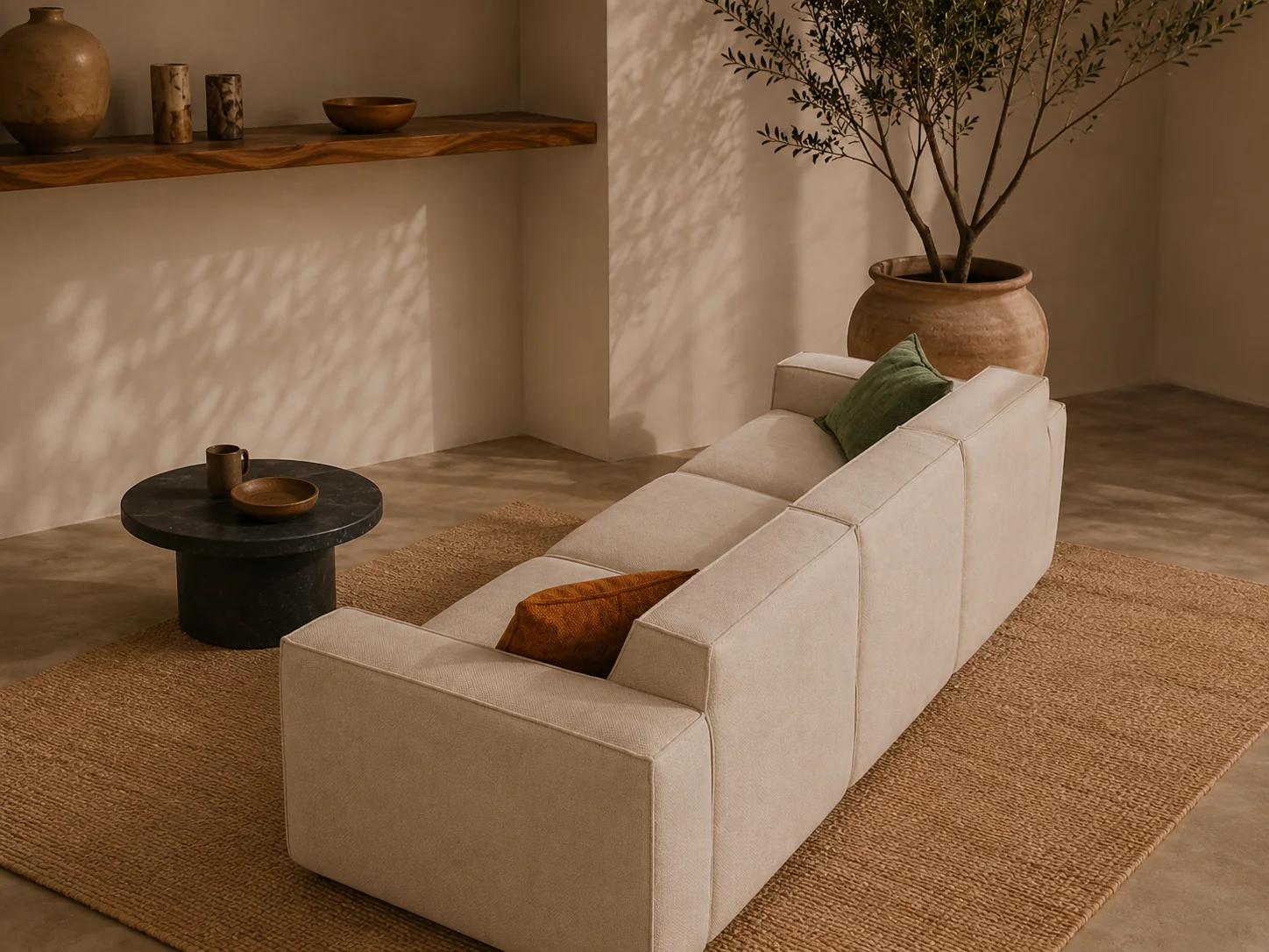 Lounge White — диваны, ракурс 2, CV Castle