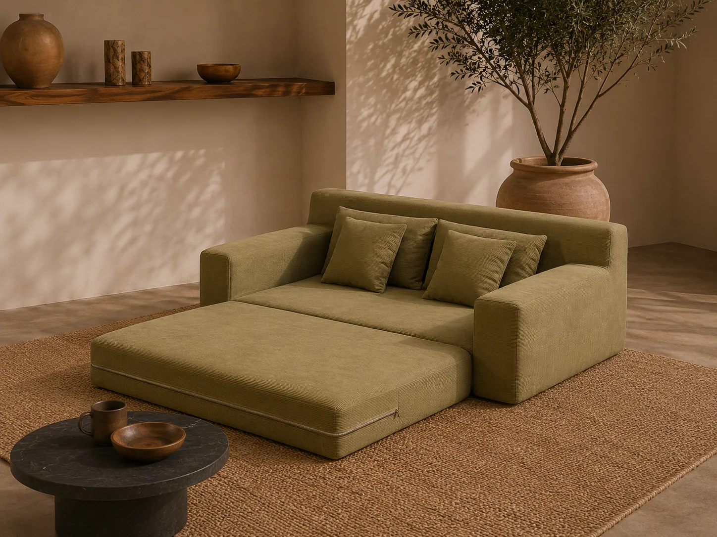 Lounge Elite — разложен в спальное место, CV Castle